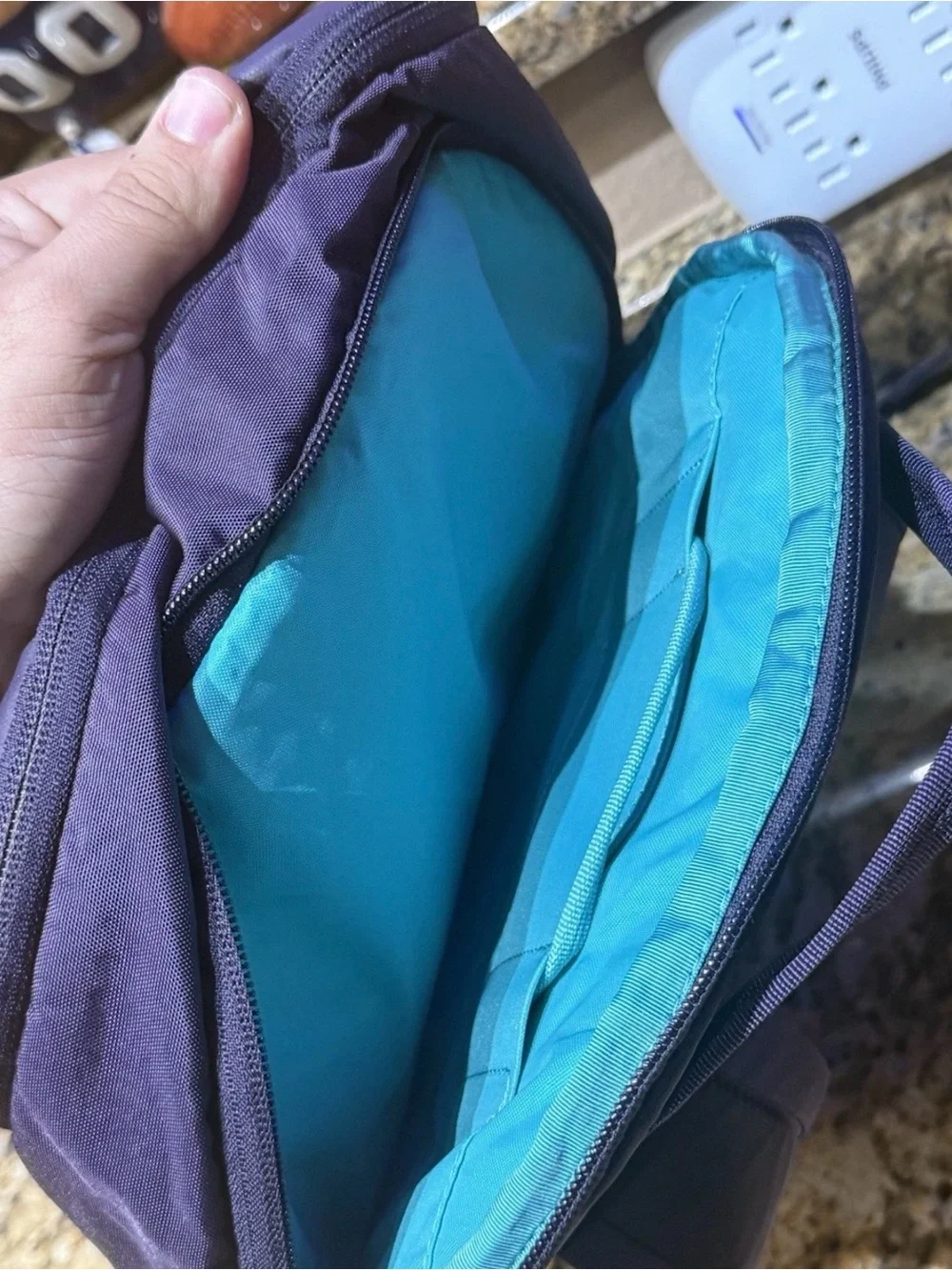 THE NORTH FACE KABYTE Backpack Nylon NF0A3C8Y Purple Hiking Outdoor